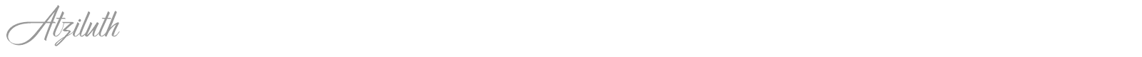 Atziluth font preview